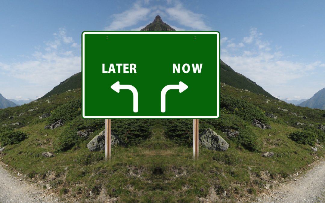Now Is The Time…to Stop Letting Procrastination Run Your Life!
